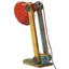 skrivebordslampe 25 W 23x13x52 cm E27 flerfarvet