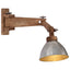 væglamper 150 cm 25 W E27 vintagesølv