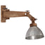 væglamper 150 cm 25 W E27 vintagesølv