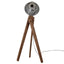 gulvlampe 45x45x120 cm 25 W E27 vintagesølv