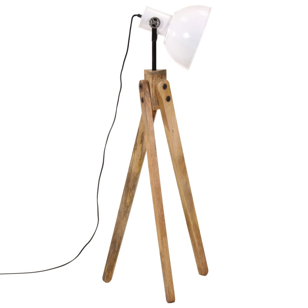 gulvlampe 45x45x120 cm 25 W E27 hvid