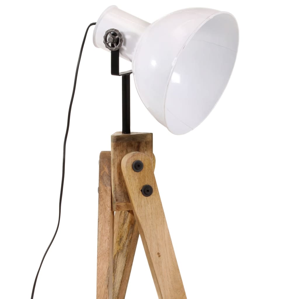 gulvlampe 45x45x120 cm 25 W E27 hvid
