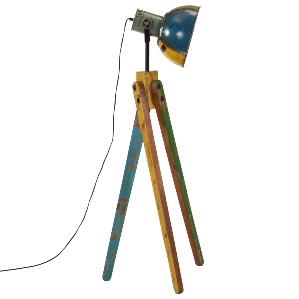 gulvlampe 45x45x120 cm 25 W E27 flerfarvet