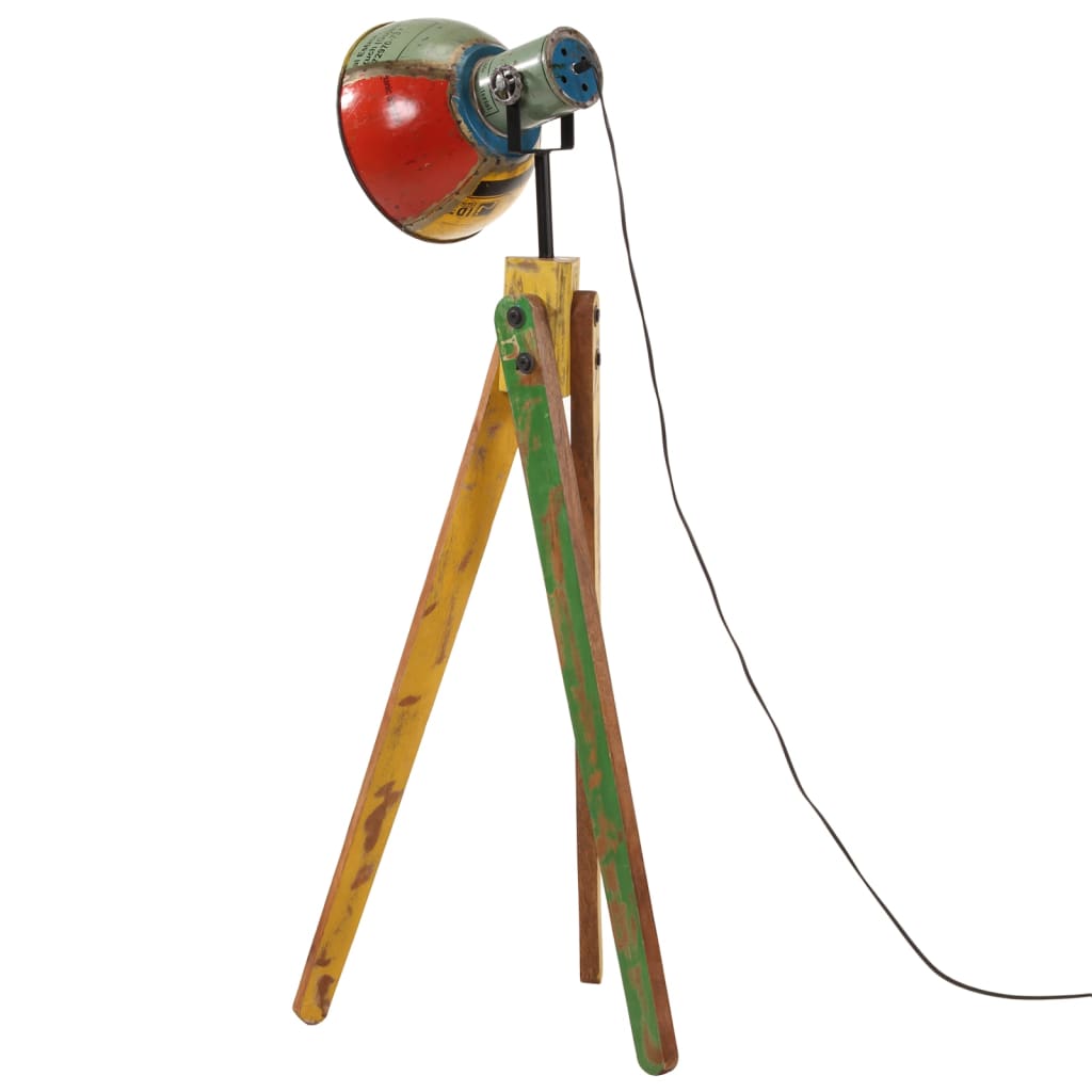 gulvlampe 45x45x120 cm 25 W E27 flerfarvet
