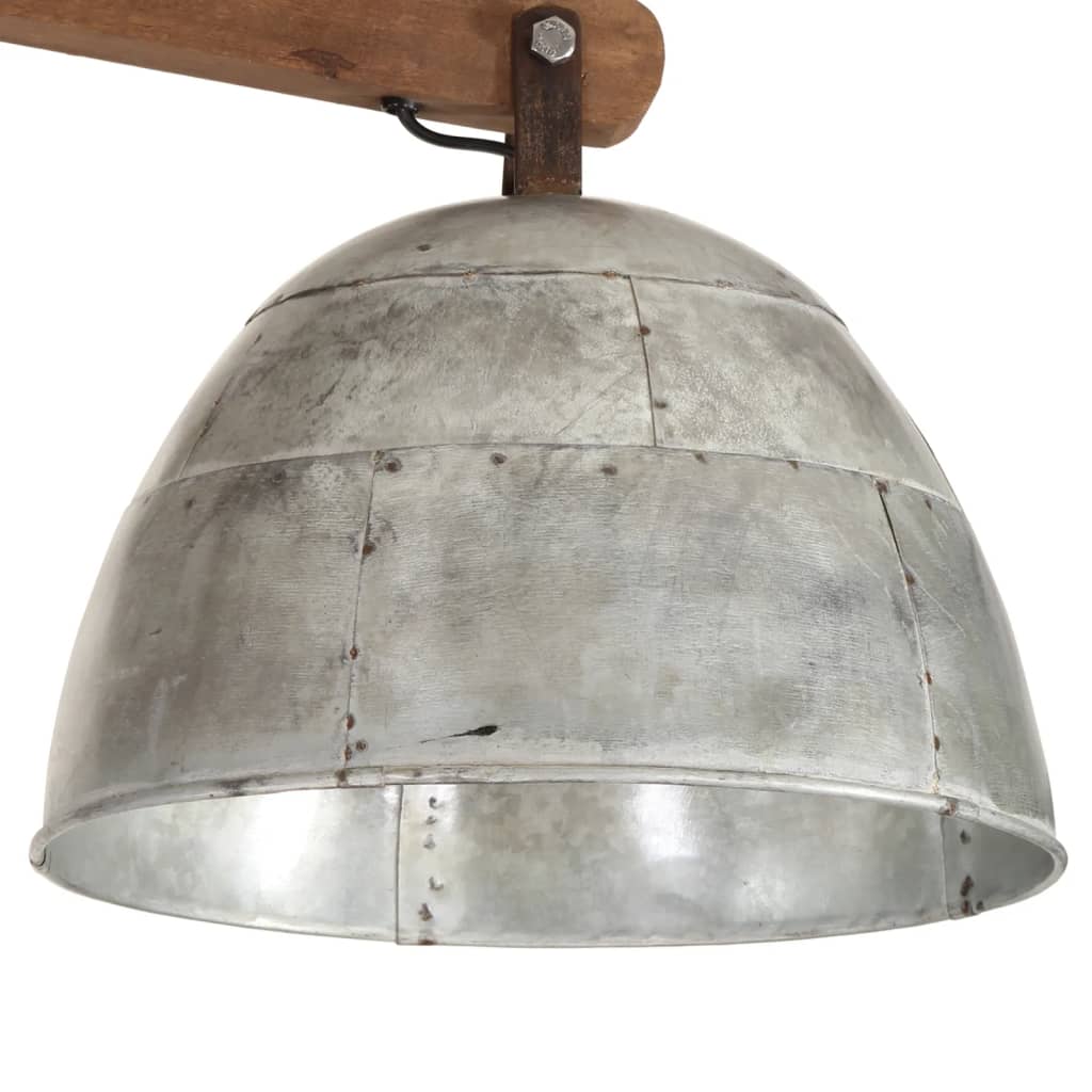 loftlampe 105x30x65-108 cm 25 W E27 vintagesølv