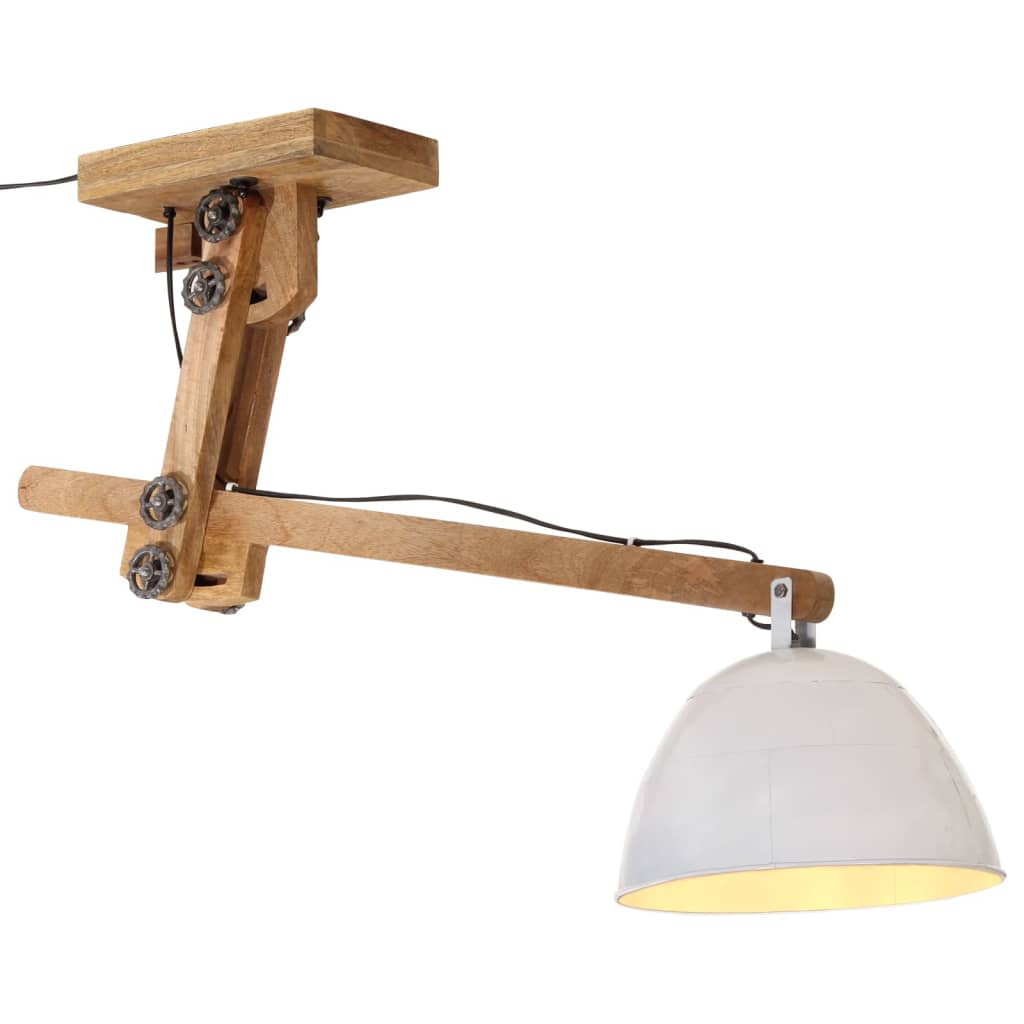 loftlampe 105x30x65-108 cm 25 W E27 hvid billede