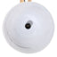 loftlampe 105x30x65-108 cm 25 W E27 hvid