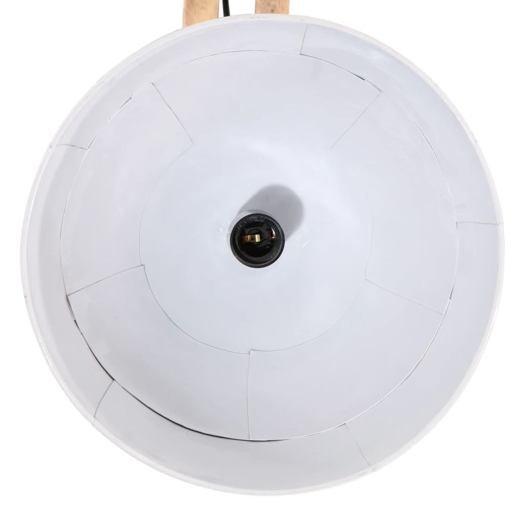 loftlampe 105x30x65-108 cm 25 W E27 hvid