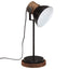 skrivebordslampe 25 W 17x17x50 cm E27 sort