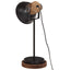 skrivebordslampe 25 W 17x17x50 cm E27 sort