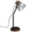 skrivebordslampe 18x18x60 cm 25 W E27 vintagesølv