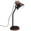 skrivebordslampe 25 W 18x18x60 cm E27 sort