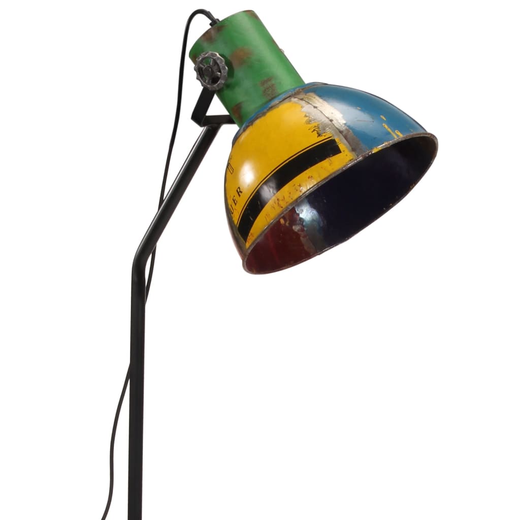 gulvlampe 30x30x100-150 cm 25 W E27 flerfarvet