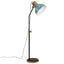 gulvlampe 25 W 30x30x100-150 cm E27 rustik blå