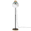gulvlampe 25 W 30x30x100-150 cm E27 rustik blå