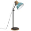 gulvlampe 25 W 30x30x100-150 cm E27 rustik blå