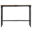 barbord 150x55x107 cm massivt ru mangotræ