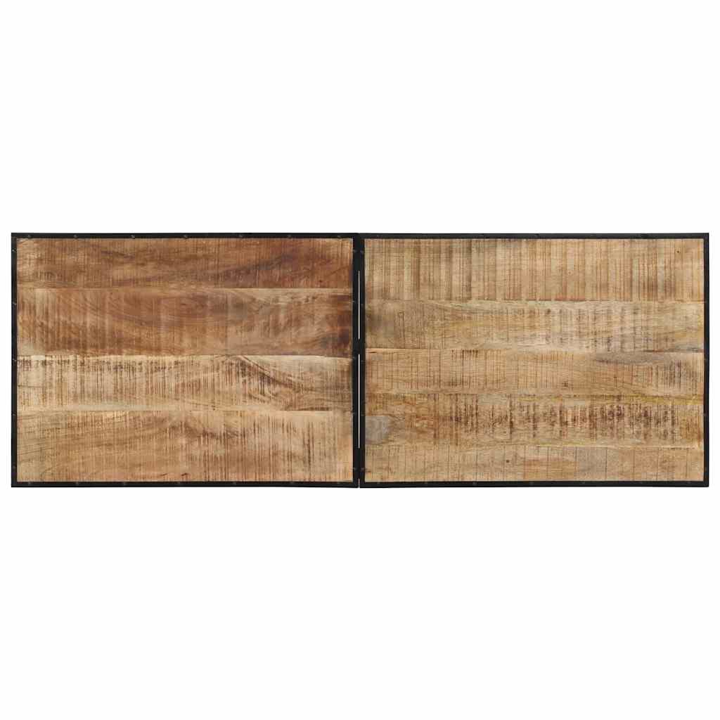 barbord 150x55x107 cm massivt ru mangotræ