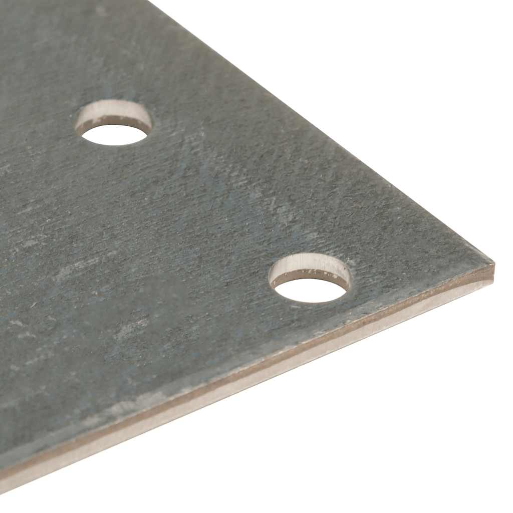 perforerede plader 20 stk. 2 mm 300x80 mm galvaniseret stål