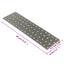perforerede plader 20 stk. 2 mm 300x80 mm galvaniseret stål