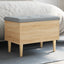 skobænk 62x42x46 cm konstrueret træ sonoma-eg