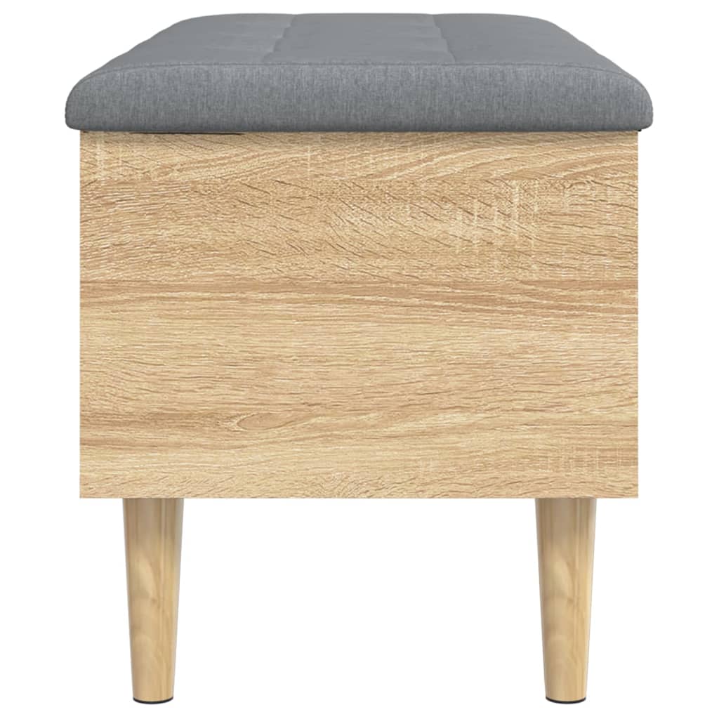 skobænk 82x42x46 cm konstrueret træ sonoma-eg