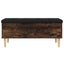 skobænk 102x42x46 cm konstrueret træ røget egetræsfarve