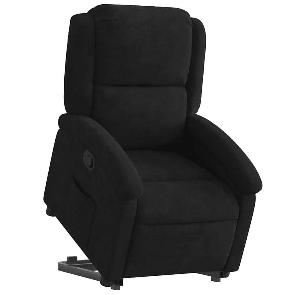 løftestol velour sort