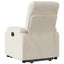 løftestol mikrofiberstof beige