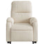 løftestol mikrofiberstof beige