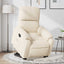 løftestol mikrofiberstof beige
