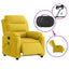 massagestol velour gul