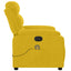 massagestol velour gul