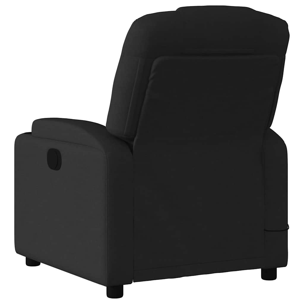 massagestol sort stof