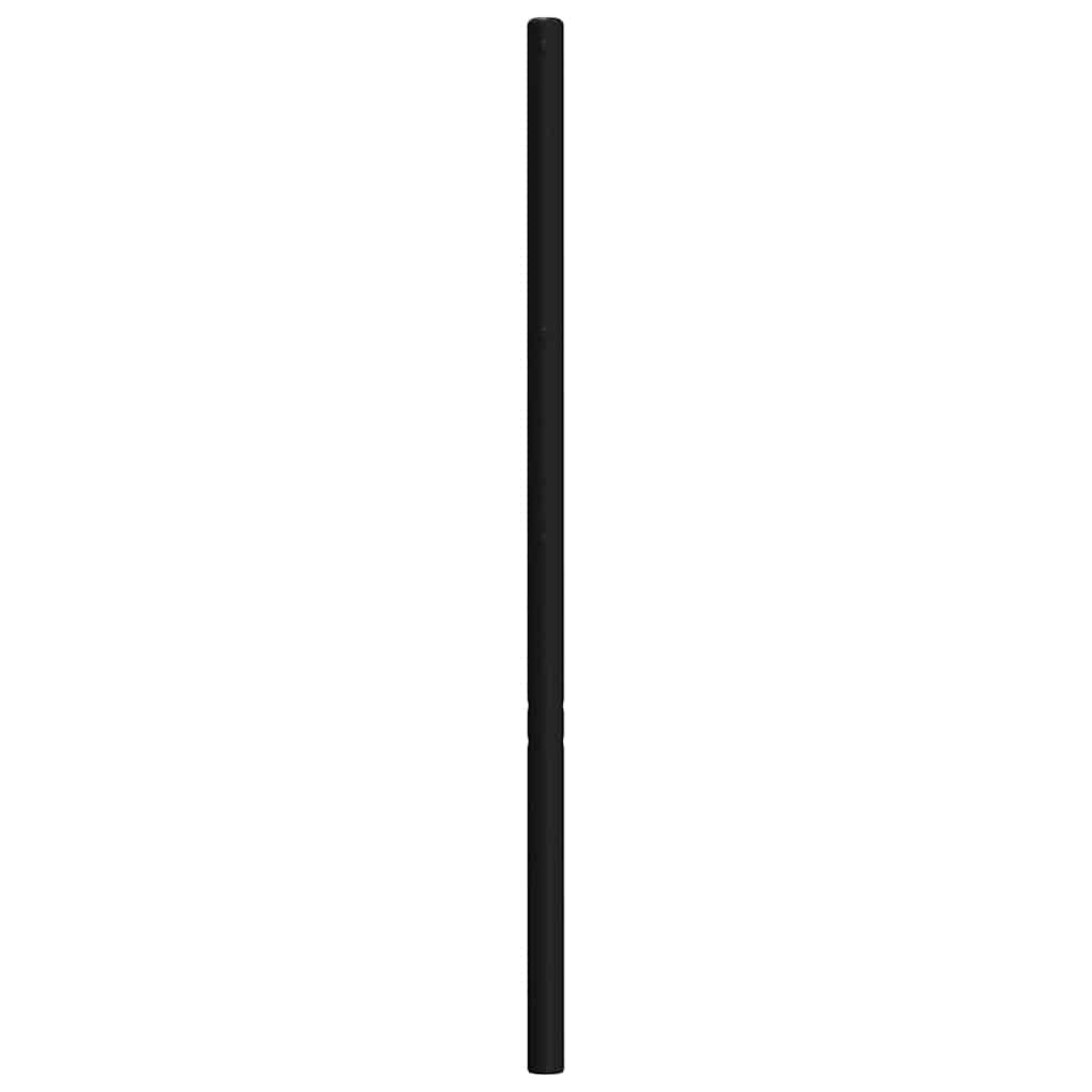 udskiftningsgavl 75 cm metal sort