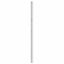 udskiftningsgavl 193 cm metal hvid