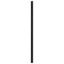 udskiftningsgavl 90 cm metal sort