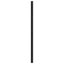 udskiftningsgavl 100 cm metal sort