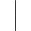 udskiftningsgavl 150 cm metal sort