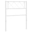 udskiftningsgavl 100 cm metal hvid