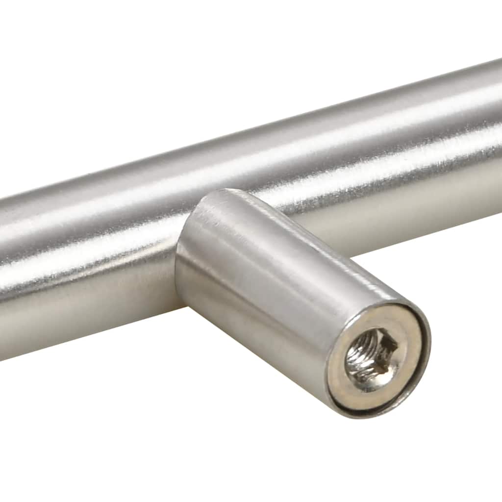 skabshåndtag 10 stk. 64 mm rustfrit stål sølvfarvet