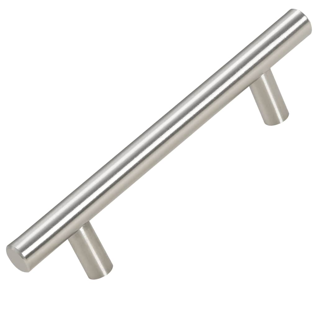 skabshåndtag 10 stk. 96 mm rustfrit stål sølvfarvet