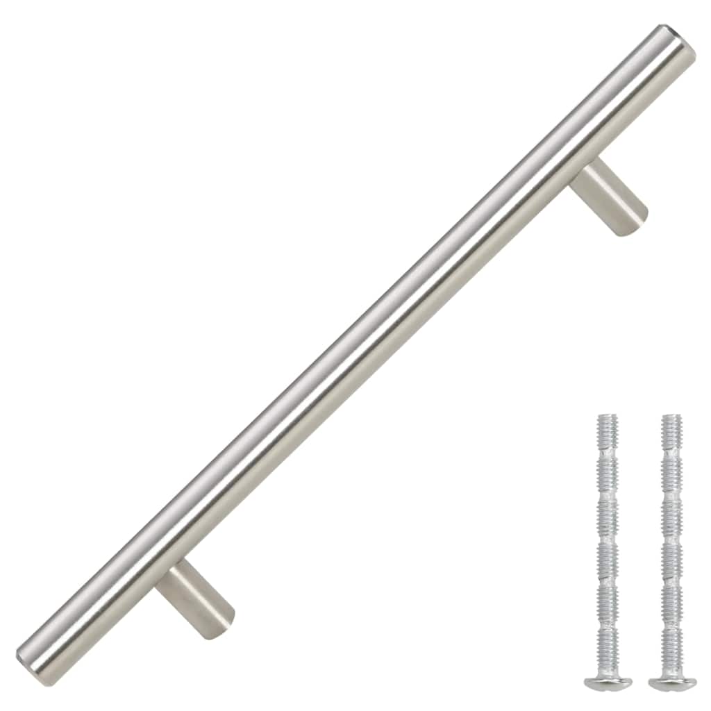 skabshåndtag 10 stk. 160 mm rustfrit stål sølvfarvet