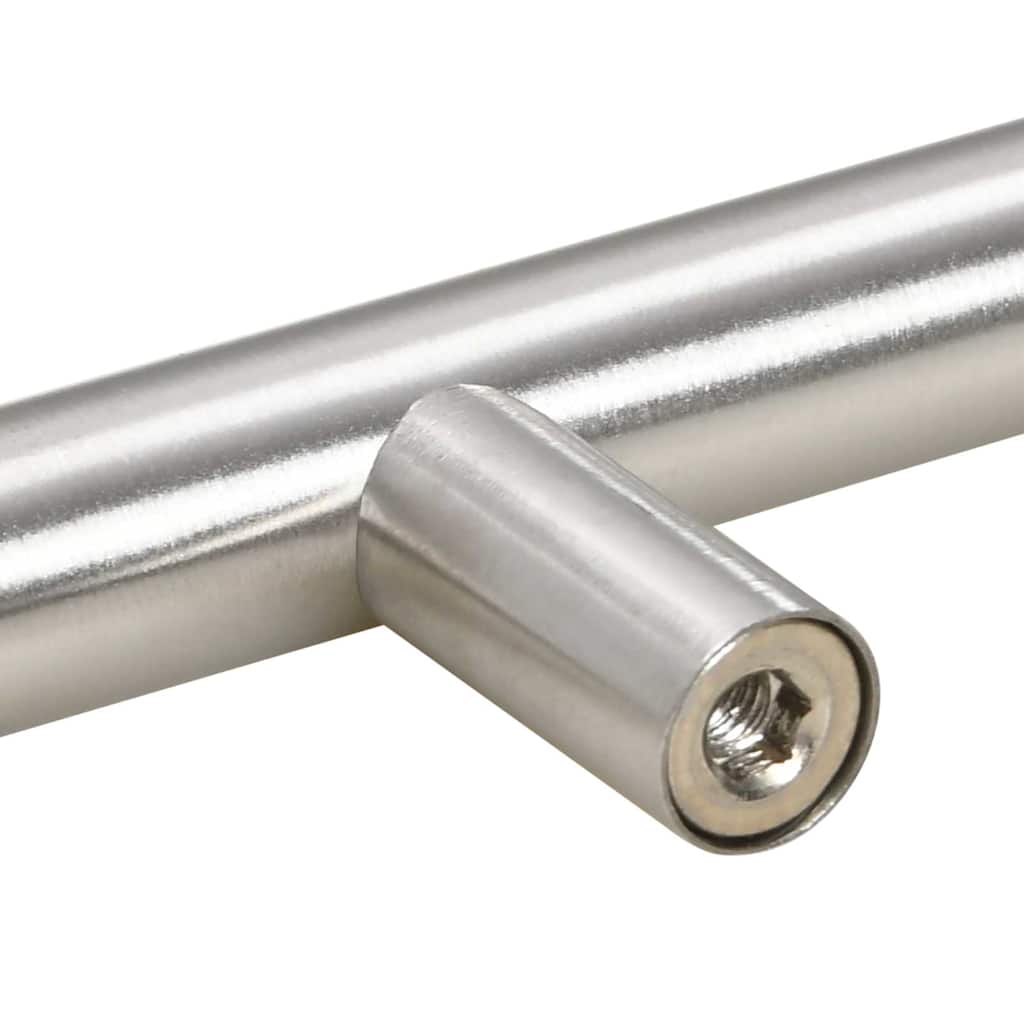 skabshåndtag 5 stk. 192 mm rustfrit stål sølvfarvet