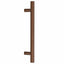 skabshåndtag 10 stk. 128 mm rustfrit stål bronzefarvet