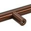 skabshåndtag 10 stk. 160 mm rustfrit stål bronzefarvet