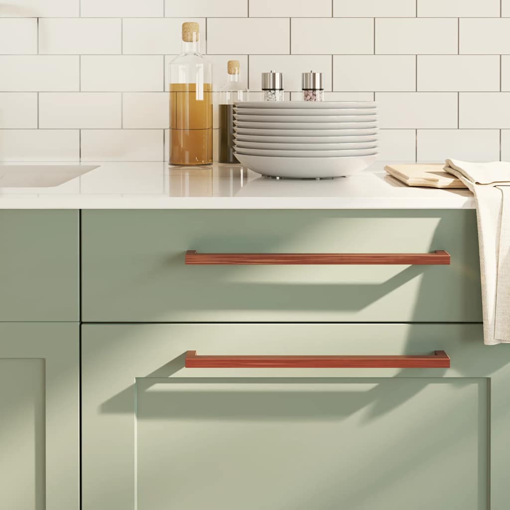 skabshåndtag 5 stk. 320 mm rustfrit stål bronzefarvet