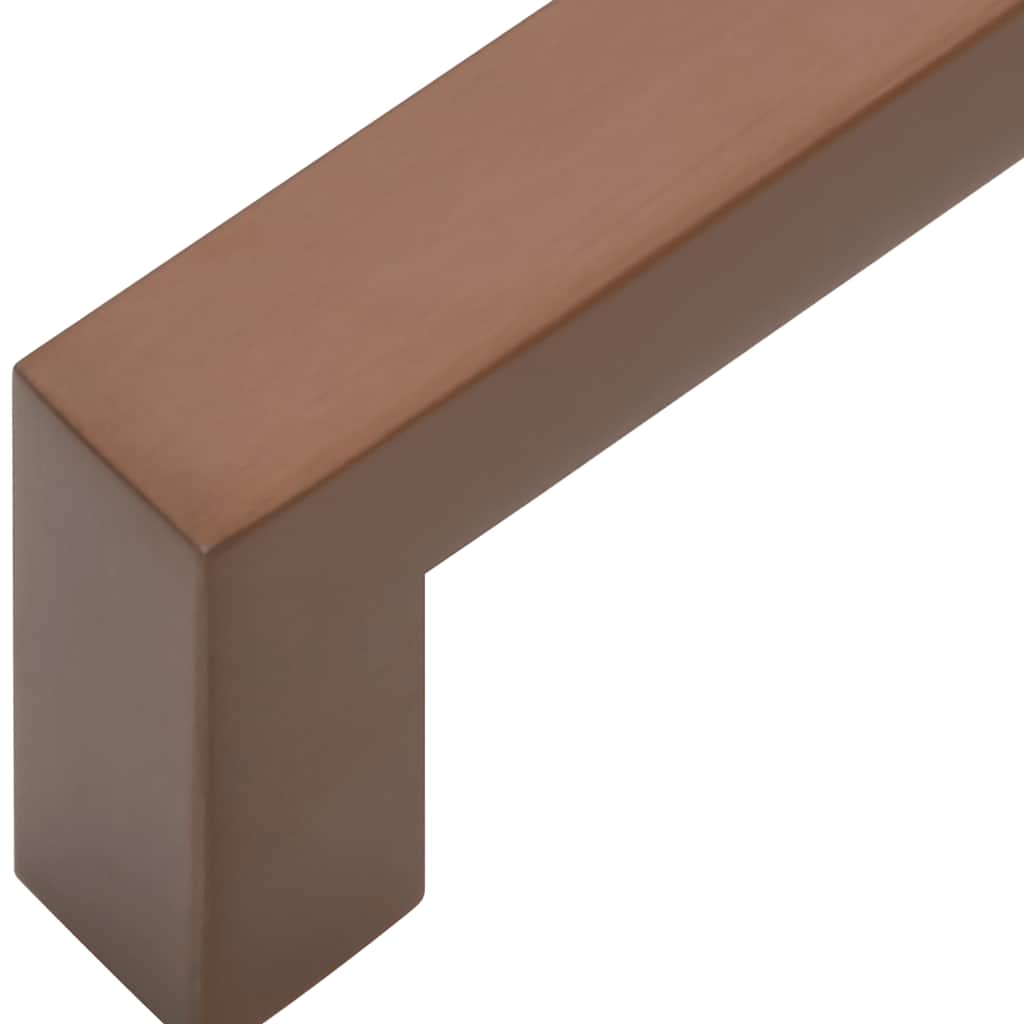 skabshåndtag 5 stk. 480 mm rustfrit stål bronzefarvet