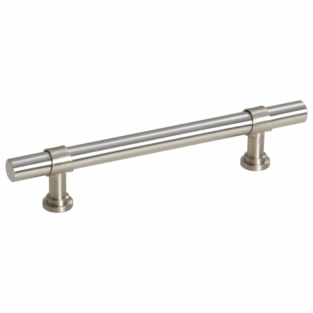 skabshåndtag 10 stk. 96 mm rustfrit stål sølvfarvet
