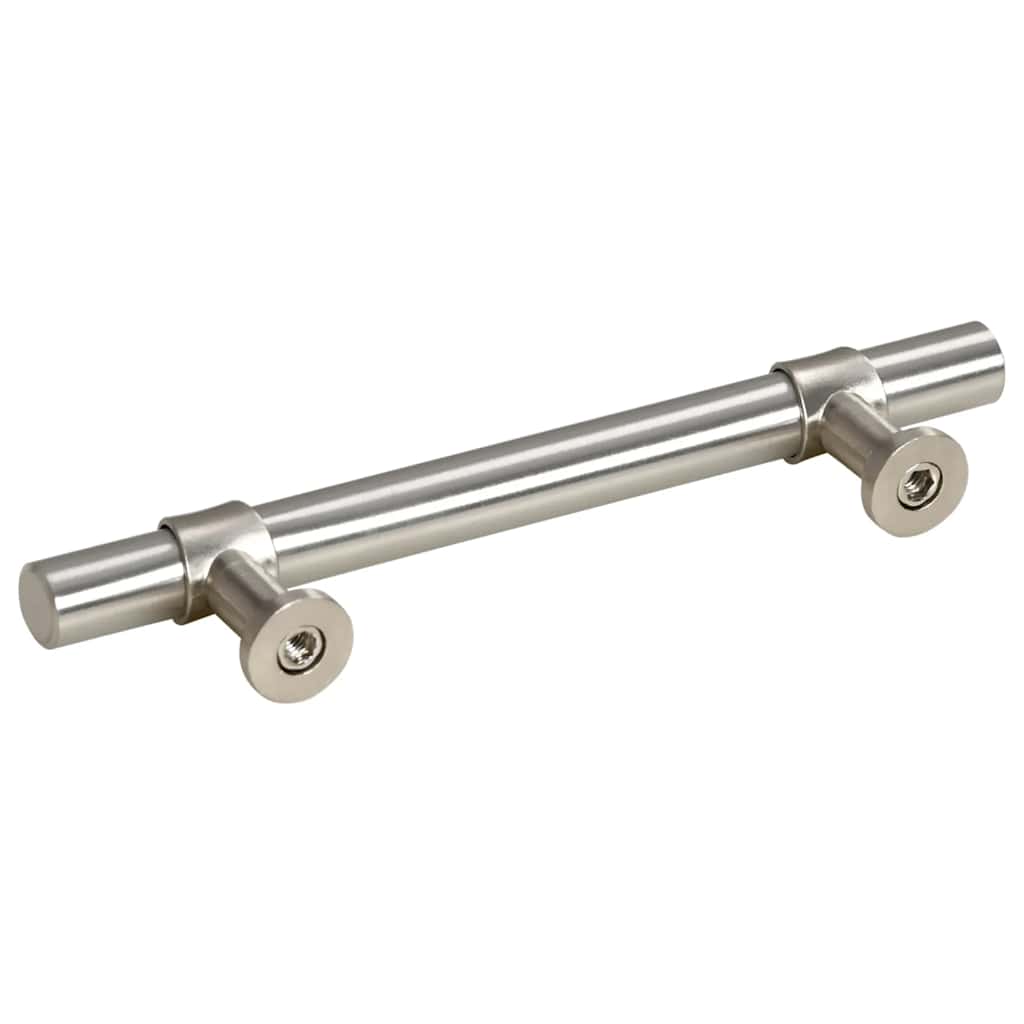 skabshåndtag 10 stk. 96 mm rustfrit stål sølvfarvet